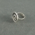 Srebrny pierścionek damski "Spirala stworzenia"